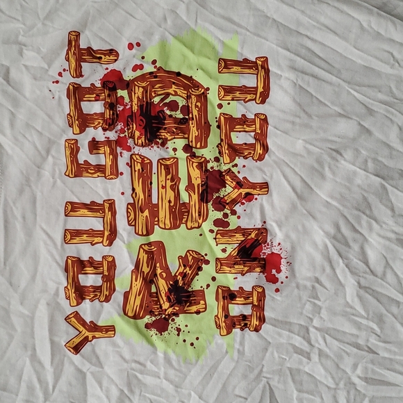 Shaun of the Dead YOU GOT RED ON YOU Mens Large T-shirt Lootwear Exclusive - Picture 2 of 3